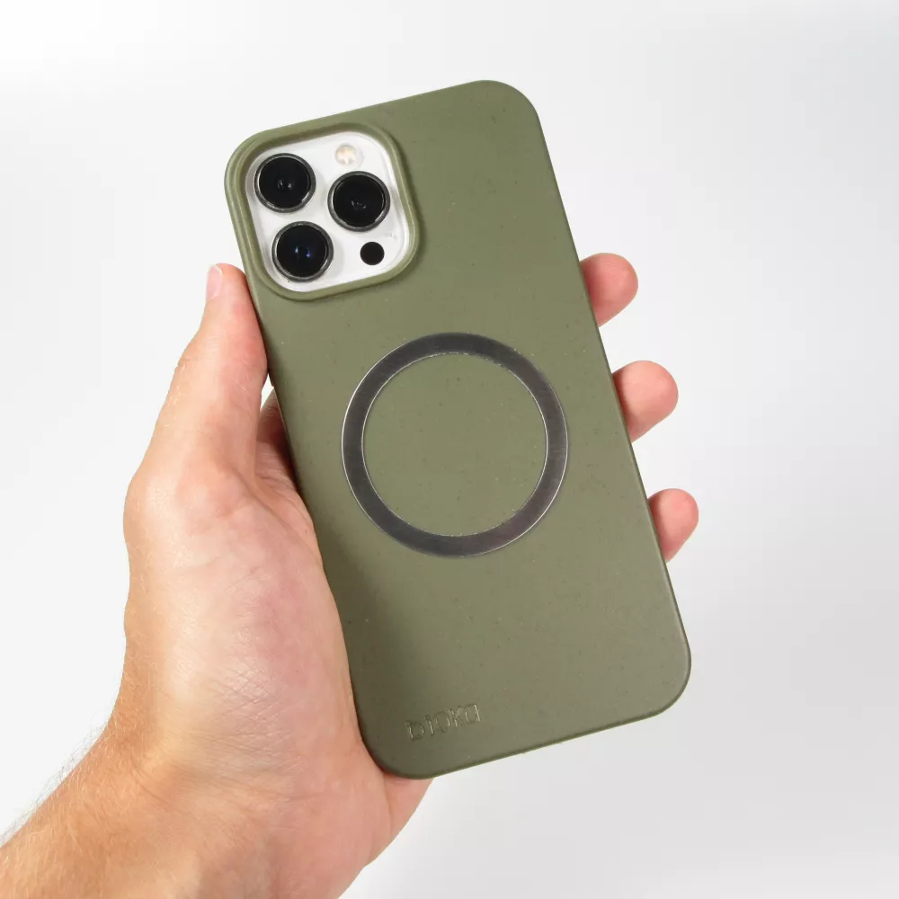 Autocollant universel MagSafe pour coques de smartphones Android & iOS - Noir