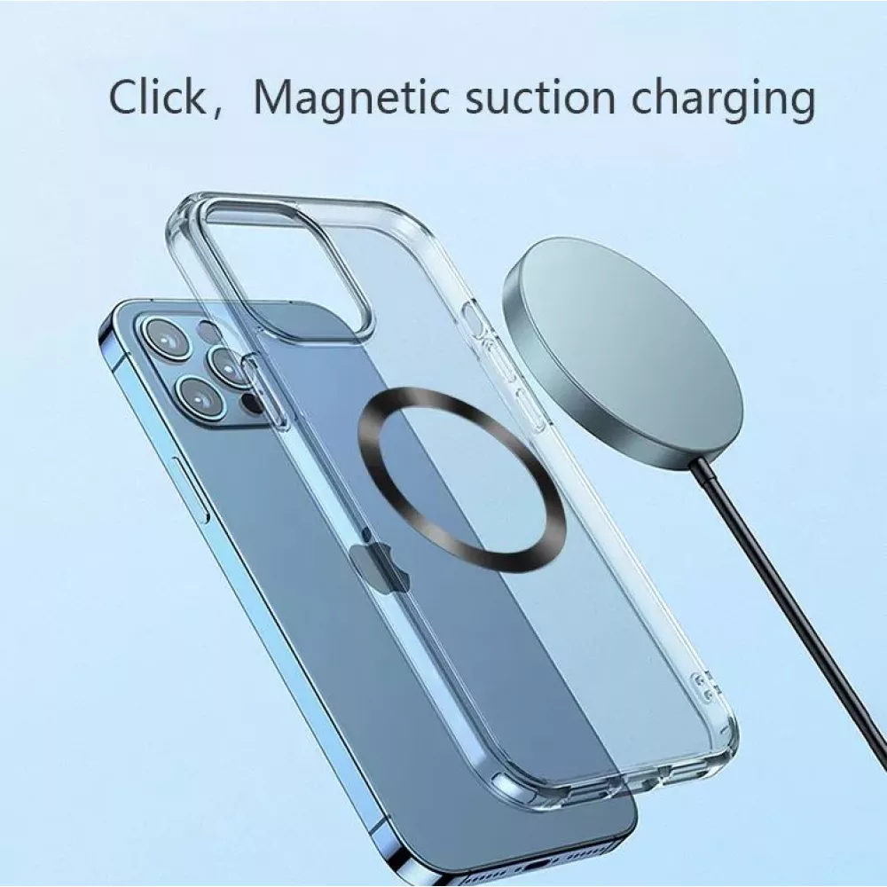 Autocollant universel MagSafe pour coques de smartphones Android & iOS - Noir