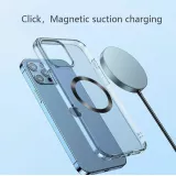Autocollant universel MagSafe pour coques de smartphones Android & iOS - Noir