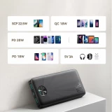 Batterie Externe Joyroom JR-PBF15 10000mAh USB-C USB-A 22.5W Charge Rapide - Noir