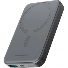 Batterie Externe Joyroom JR-W020 Mini 5000mAh USB-A / USB-C Induction 20W avec Câble USB-C - Noir