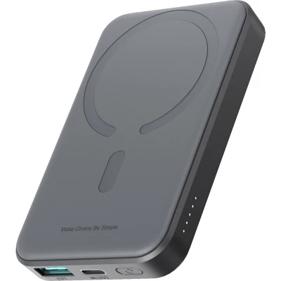 Batterie Externe Joyroom JR-W020 Mini 5000mAh USB-A / USB-C Induction 20W avec Câble USB-C - Noir