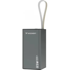 Batterie Externe Power Bank Wozinsky K65+ (65W) 30000mAh 2x USB-C 1x USB-A charge rapide - Noir