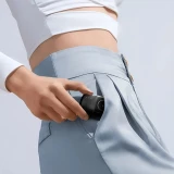 Batterie Externe Wozinsky WF16-YCS 5000mAh 15W USB-C Mini avec C&acirc;ble USB-C Int&eacute;gr&eacute; et Chargeur Apple Watch - Noir