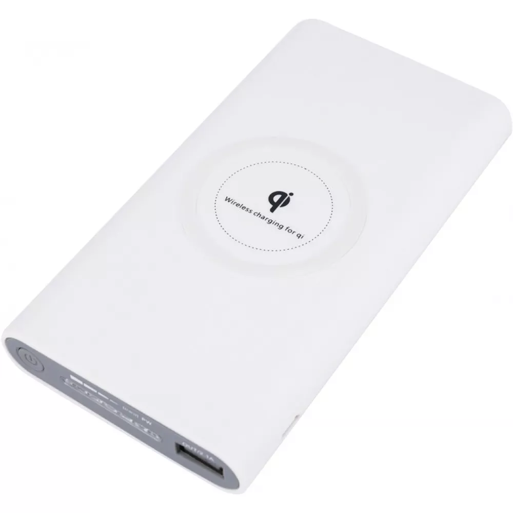 Batterie externe Fast Charger Wireless 10000 mAh - Blanc