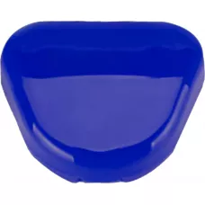 Boîte pour appareil ou prothèse dentaire - Bleu