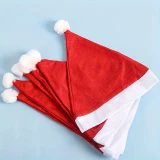 Weihnachtsm&uuml;tze aus Stoff