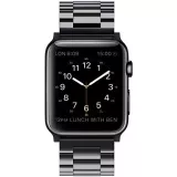 Bracelet à maillons en acier - Noir - Apple Watch 44/45/46/49 mm