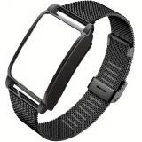 Elegantes Milanese Armband aus Edelstahl - Schwarz - Whoop 4.0