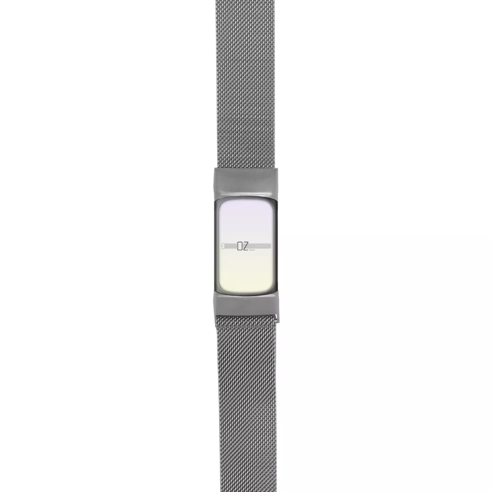 Milanaise-Armband aus Stahl in (Größe S) - Silber - Fitbit Charge 3 / 4