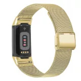 Bracelet milanais en acier (taille L) - Or - Fitbit Charge 5 / 6