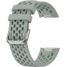 Silikonarmband Fitbit Charge 5 / 6 SPORTY - Universalgrösse - Hellgrün