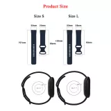 Bracelet silicone Fitbit Charge 5 / 6 - Taille S - Bleu foncé - Fitbit Charge 5 / 6