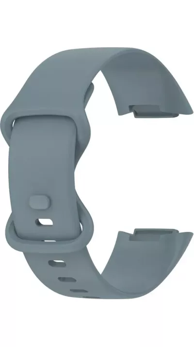 Bracelet silicone Fitbit Charge 5 / 6 - Taille S - Bleu pale - Fitbit Charge 5 / 6