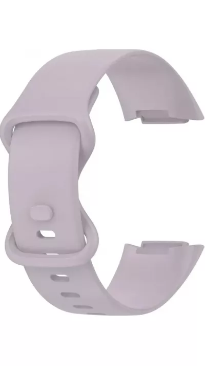 Bracelet silicone Fitbit Charge 5 / 6 - Taille S - Lavender - Fitbit Charge 5 / 6