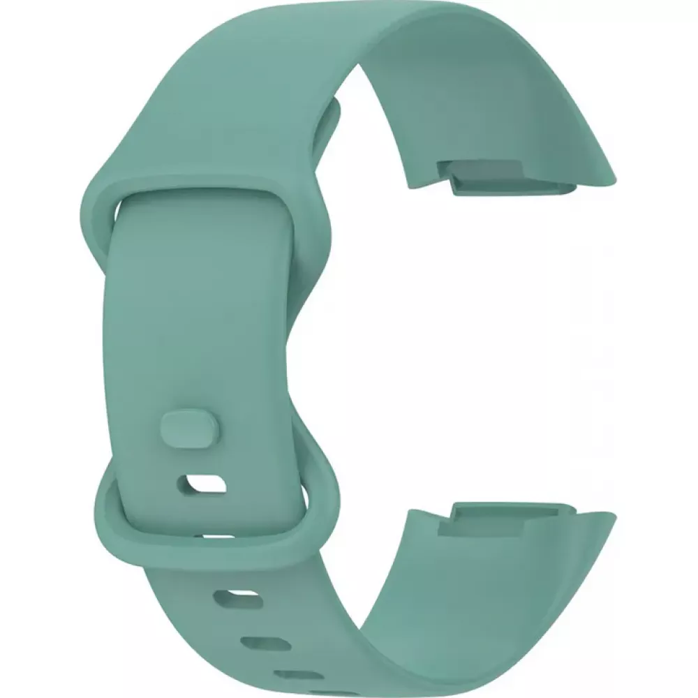 Silikonarmband Fitbit Charge 5 / 6 - Grösse S - Grün - Fitbit Charge 5 / 6
