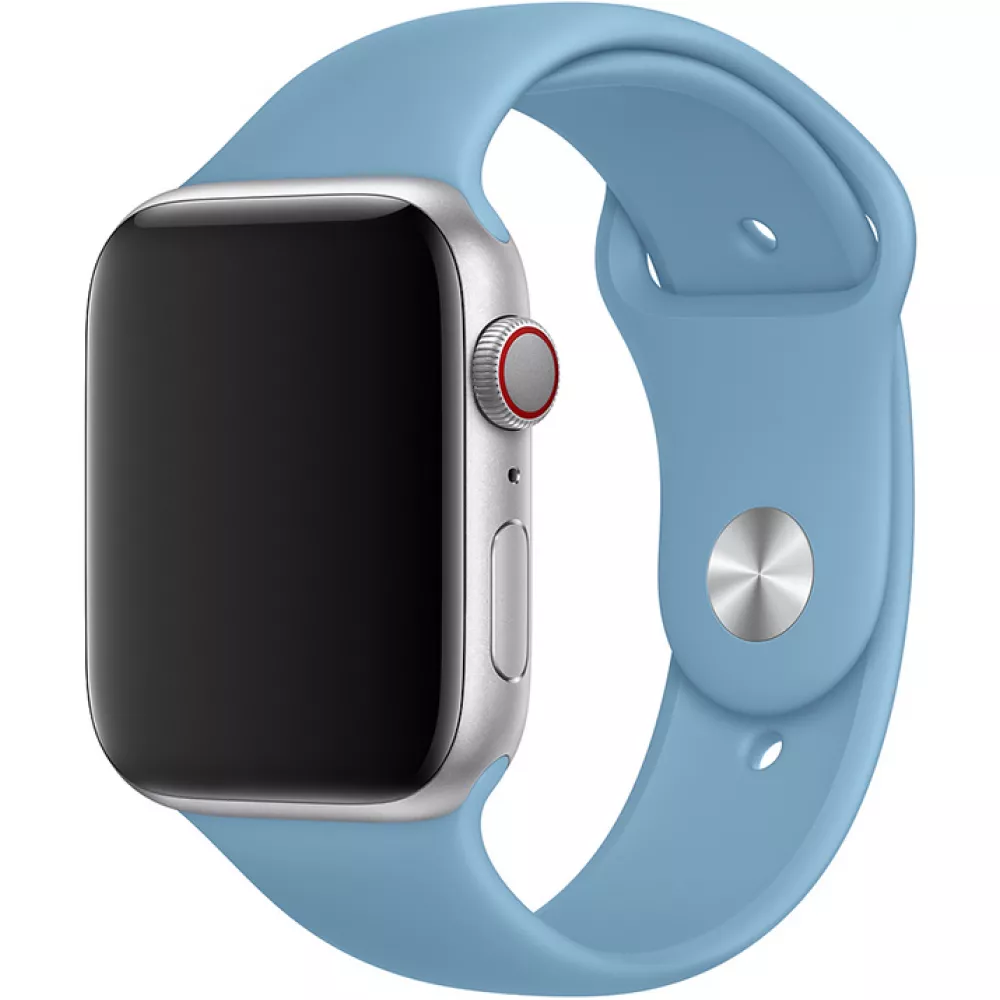 Bracelet sport en silicone bleu clair - Apple Watch 38/40/41/42 mm