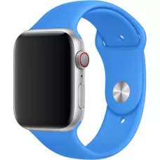 Silikon Sport Armband Elektrisches Blau - Apple Watch 38/40/41/42 mm