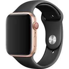 Silikon Sport Armband dunkelgrau - Apple Watch 44/45/46/49 mm