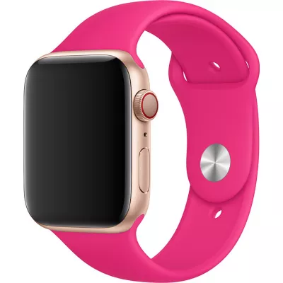 Bracelet sport en silicone rose fushia - Apple Watch 44/45/46/49 mm