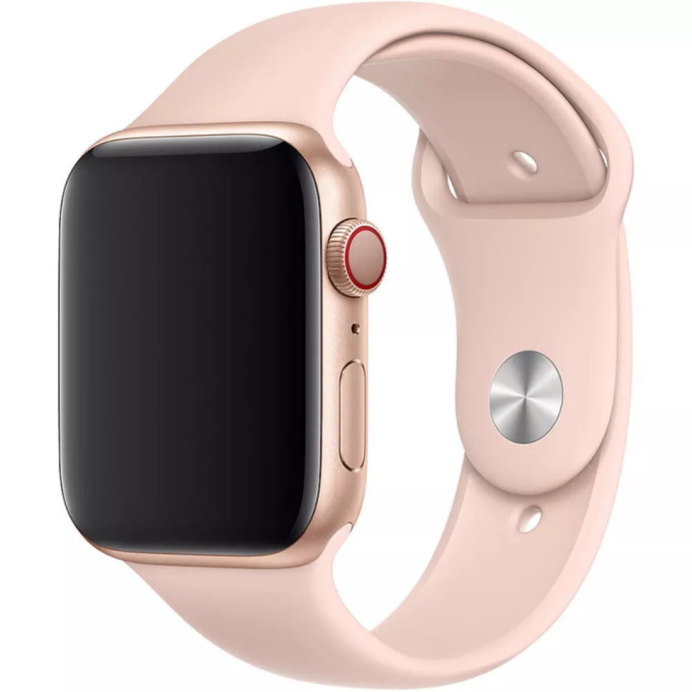 Bracelet sport en silicone - Rose clair - Apple Watch 44/45/46/49 mm