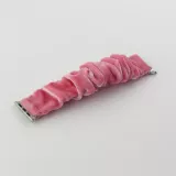 Scrunchie Stoffarmband rosa - Apple Watch 38/40/41/42 mm