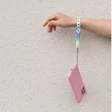 Universalarmband Befestigung für Schale/Gabel Telefon bunte Kette - Rosa