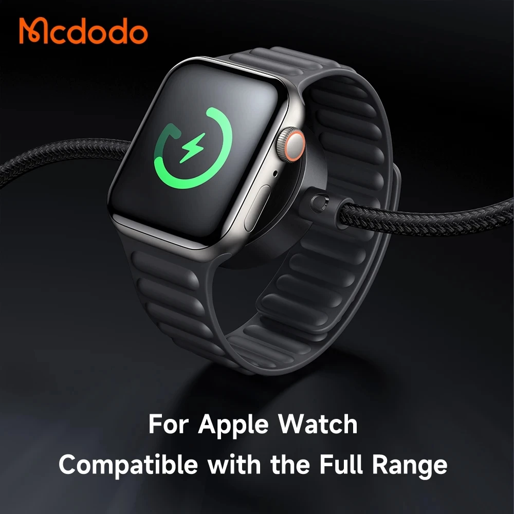 Câble (1.5 m) 2 en 1 USB-C vers Apple Watch et Lightning (60W) - Mcdodo - iPhone & Apple Watch