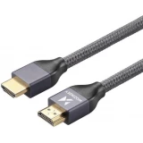 C&acirc;ble HDMI 2.1 8K 60 Hz 48 Gbps / 4K 120 Hz / 2K 144 Hz (3 m) Wozinsky - Argent