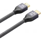 C&acirc;ble HDMI 2.1 8K 60 Hz 48 Gbps / 4K 120 Hz / 2K 144 Hz (3 m) Wozinsky - Argent