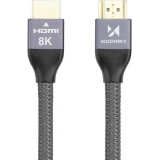 C&acirc;ble HDMI 2.1 8K 60 Hz 48 Gbps / 4K 120 Hz / 2K 144 Hz (3 m) Wozinsky - Argent