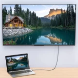 C&acirc;ble HDMI 2.1 8K 60 Hz 48 Gbps / 4K 120 Hz / 2K 144 Hz (3 m) Wozinsky - Argent