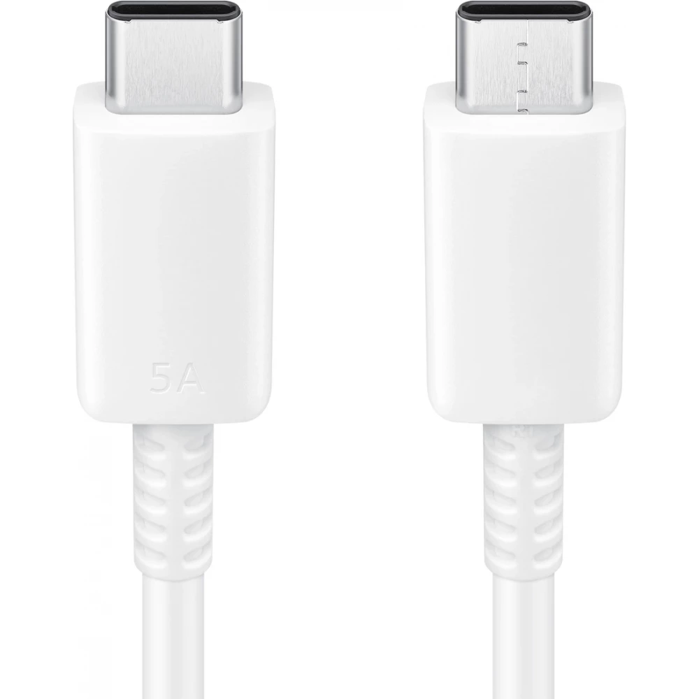 C&acirc;ble USB-C 5A 480Mb/s 1m Samsung EP-DN975BWEGWW Charge et Transfert Rapide - Blanc