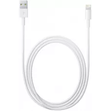 Câble de charge Lightning vers USB-A original Apple iPhone (1 m) - Blanc