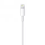 Câble de charge Lightning vers USB-A original Apple iPhone (1 m) - Blanc