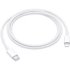Câble de charge Lightning vers USB-C original Apple iPhone (1 m) - Blanc