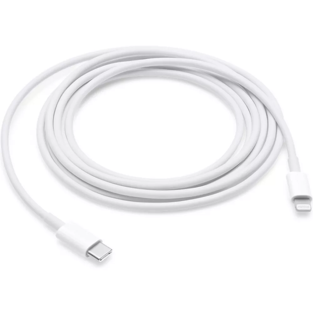 Ladekabel Lightning zu USB-C Original Apple iPhone (2 m) - Weiss