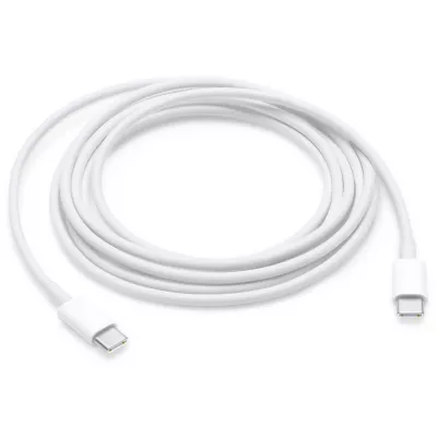 Câble de charge USB-C vers USB-C (1 m) original Apple (MM093ZM/A) - Blanc
