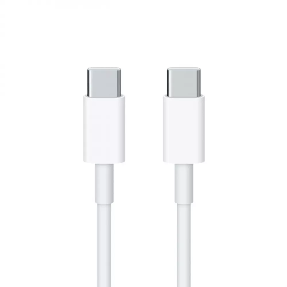Câble de charge USB-C vers USB-C (1 m) original Apple (MM093ZM/A) - Blanc