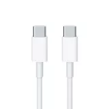Câble de charge USB-C vers USB-C (1 m) original Apple (MM093ZM/A) - Blanc