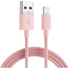 Câble de charge et données USB-A vers Lightning Fast Charge 2.4A (2m) Joyroom S-2030M13 - Rose