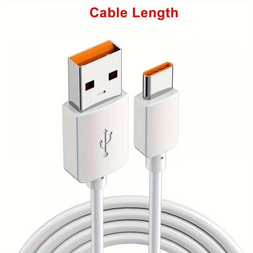 Câble de recharge ultra long USB-A vers USB-C 10 mètres - Blanc