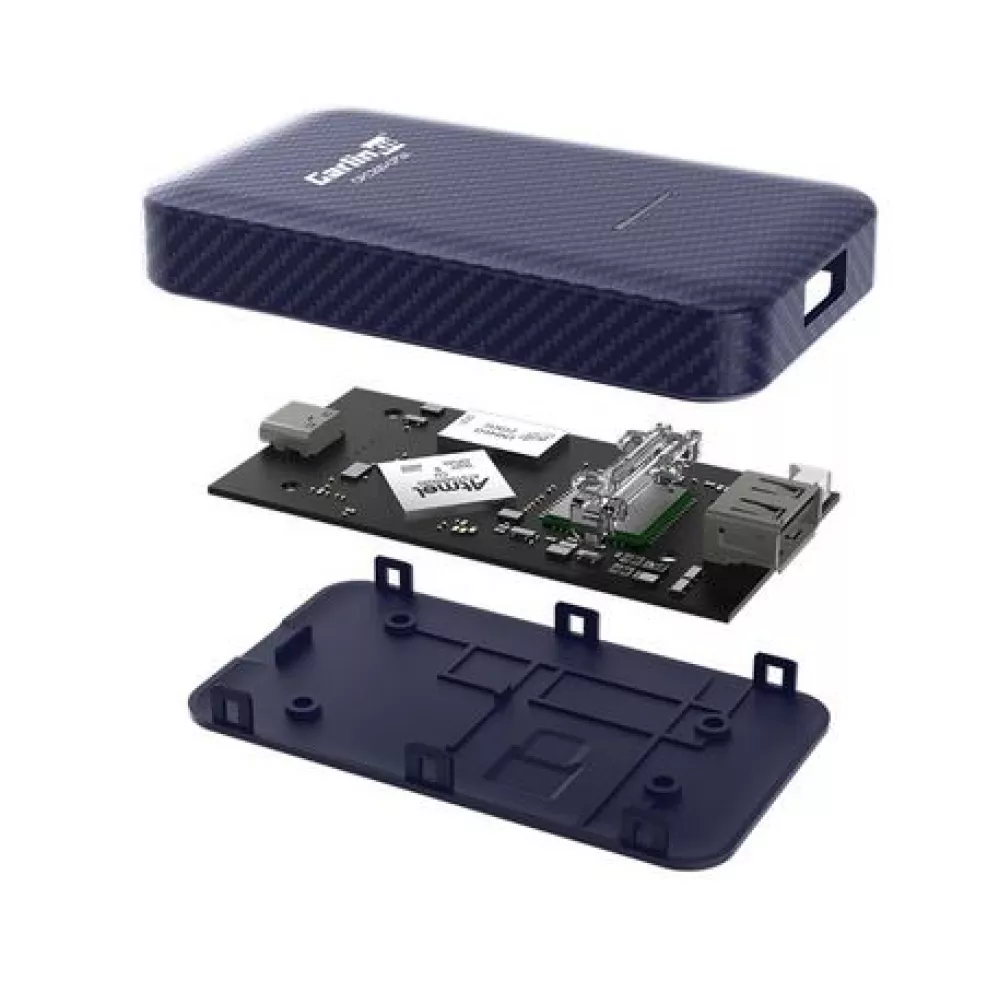 Carlinkit 4.0 Wireless Kit - Adaptateur sans fil pour voiture avec Apple CarPlay & Android Auto (CPC200-CP2A)