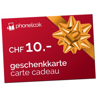 Carte cadeau CHF 10.-