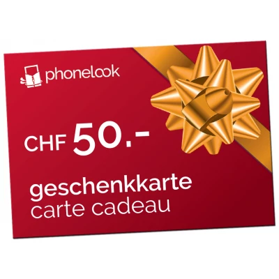 Carte cadeau CHF 50.-