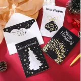 Carte de vœux de Noël avec enveloppe - Design aléatoire (24 designs différents)