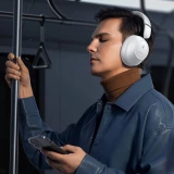 Baseus Bass 30 Max Drahtlose On-Ear Bluetooth 5.3 Kopfh&ouml;rer Kabellos Hochwertig Soundqualit&auml;t - Weiss