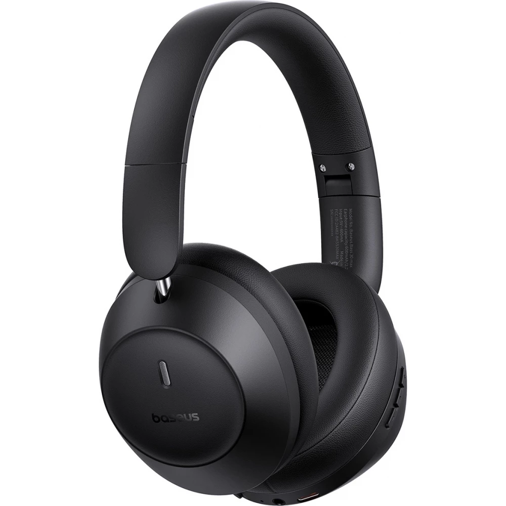Baseus Bass 30 Max Kabellose On-Ear Bluetooth 5.3 Kopfhörer Hochwertiger Sound Leistungsstarker Bass - Schwarz