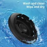 Cendrier électronique aspiration 360 degrés avec technologie clear air absorbant la fumée - Gris