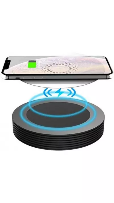 Chargeur M1 longue distance sans fil Qi sous la table - Noir